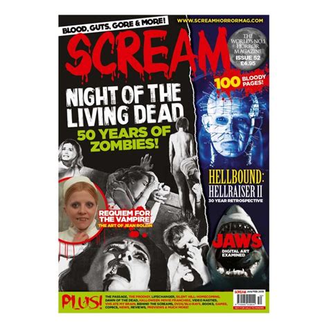 Scream Magazine Issue 52 Horror Magazine Back Issues
