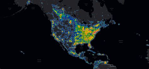 New Study Shows Extent Of Light Pollution Across The Night