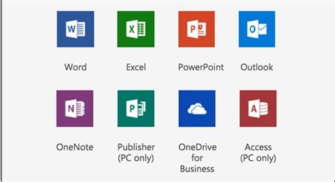 Microsoft Office Suite Programs Modascse