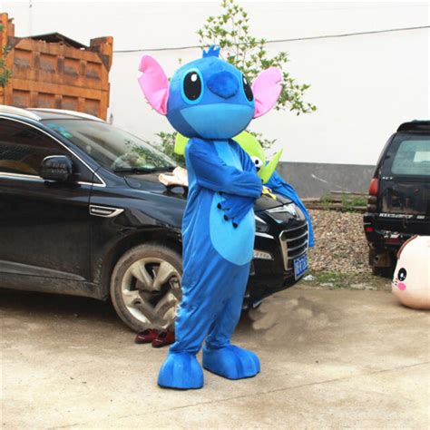 Lilo And Stitch Mascot Costume Disney Dress Cosplay Adult Parade