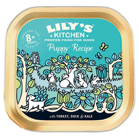 Lilys Kitchen Puppy Recipe With Turkey Wet Dog Food 150g Feedem