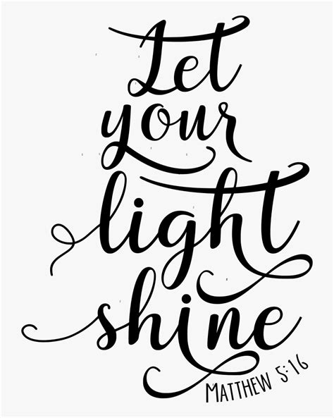 Let Your Light Shine Clipart Hd Png Download Kindpng
