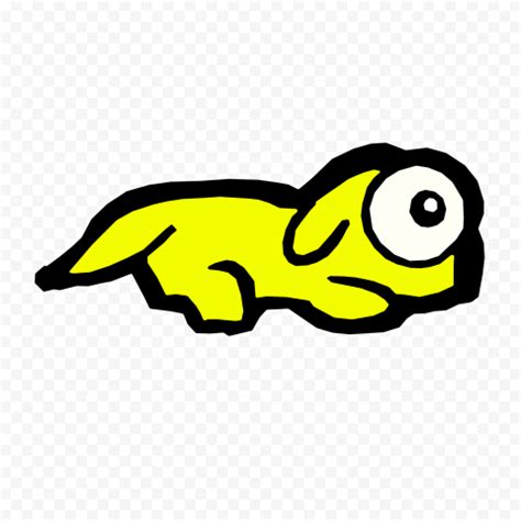 HD Yellow Among Us Sitting Pet Dog PNG | Citypng