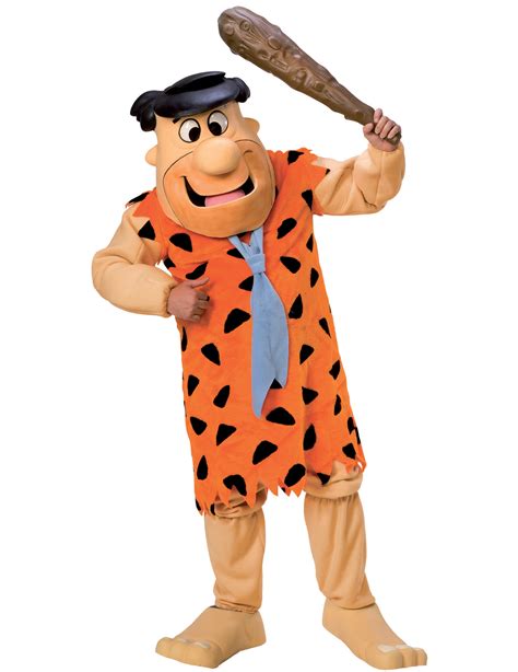 Adult S Fred Flintstone™ Mascot Costume Adults Costumes And Fancy Dress Costumes Vegaoo