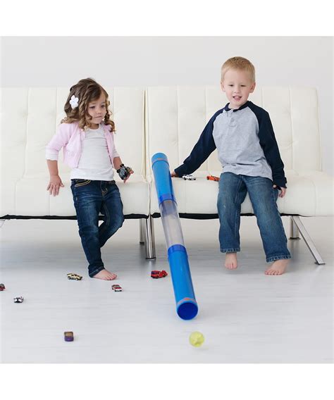 Tot Tube Playset Toy Car And Ball Ramp Race Track Stem For Toddlers