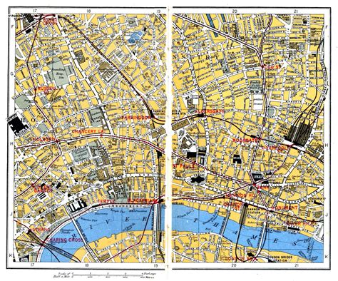 City Map Of London England Map Of World