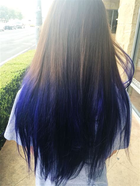 Indigodark Purple Ombré Hair By Tierney Marie Purple Ombre Hair Dark