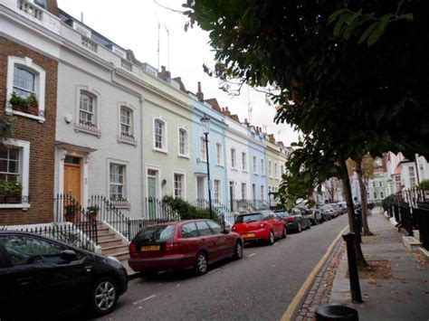 Coloured Houses In Chelsea London Chelsea London Terraces Street View