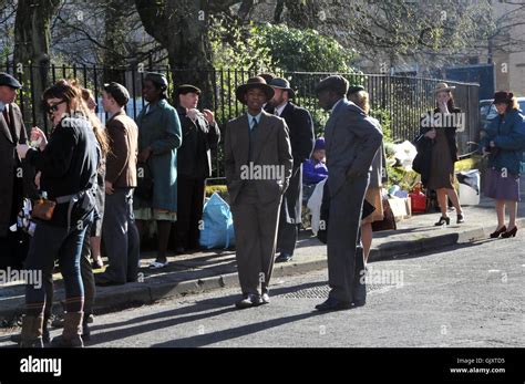 Tim Roth Filming The Bbc Drama Rillington Place In Scotland Featuring