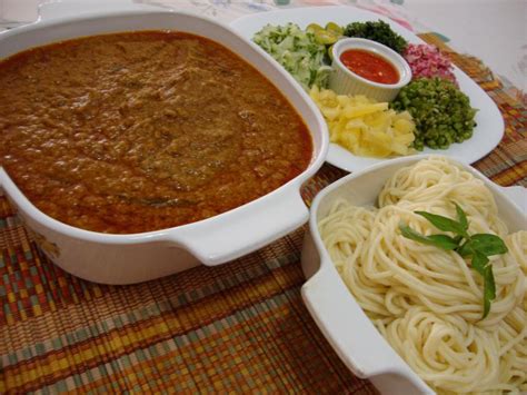 Laksa johor | guna ikan kembung setanding ikan parang. Resepi Lsksa Johor - Resepi Bergambar