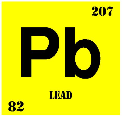 Lead Element Symbol