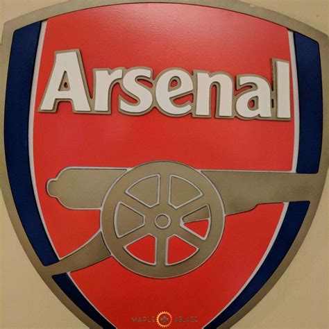 3d Arsenal Fc Sign Etsy