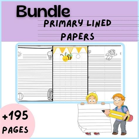 Lined Writing Paper Bundle Beeend Of The Yearouter Spacesummer And