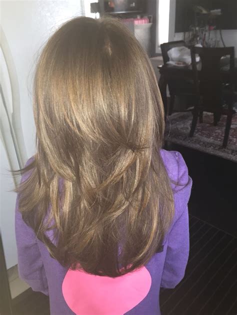 Prep your washed, dried hair with some it is time for you to try out a classic french twist look on your hair. cool Little Girls Layered Haircut! ️...Julie bug | Tame ...