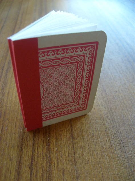 Elizabeth Abernathy Tutorial Tiny Playing Card Book