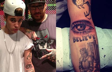 The pop superstar has more tattoos that you think! A Psychoanalysis of Justin Bieber and His New Tattoo | Complex