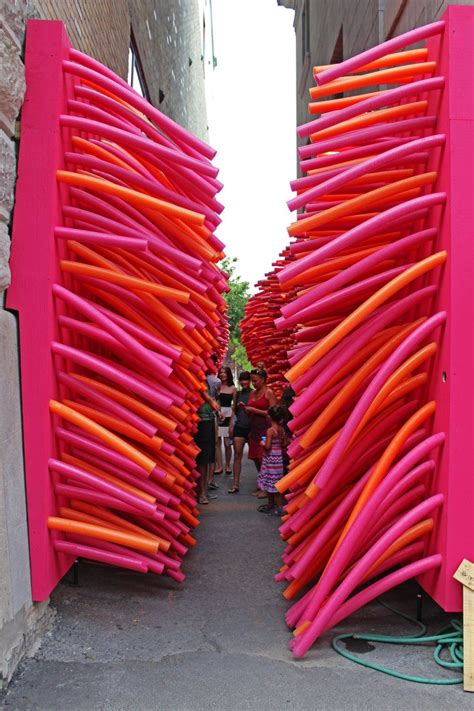 The Unusual Passages Les Passages Insolites Is An Outdoor Art
