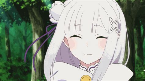 Collection by marlena ＼(＾▽＾)／ • last updated 6 hours ago. Emilia anime GIF - Find on GIFER