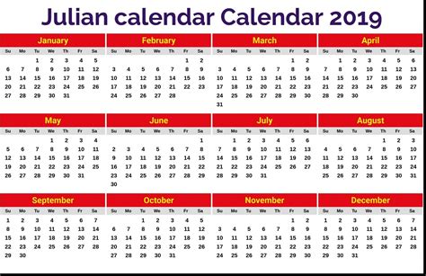 Julian Date Calendar Pdf | Free Letter Templates