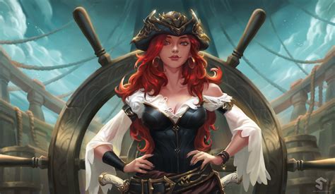 Artstation Miss Fortune Sun Haiyang League Of Legends Characters