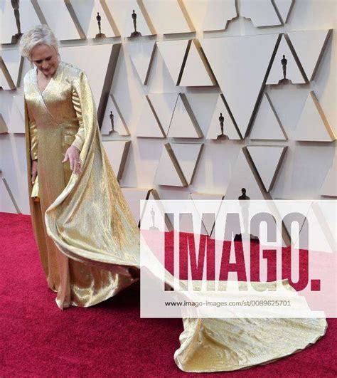 Glenn Close Arrives On The Red Carpet For The 91st Annual Academy