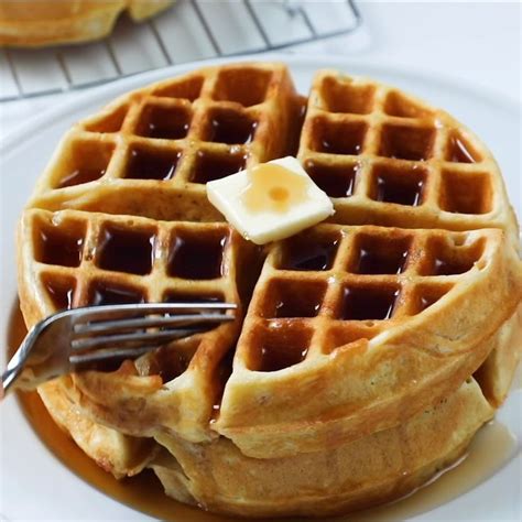Easy Belgian Waffle Recipe With Pancake Mix Foodrecipestory