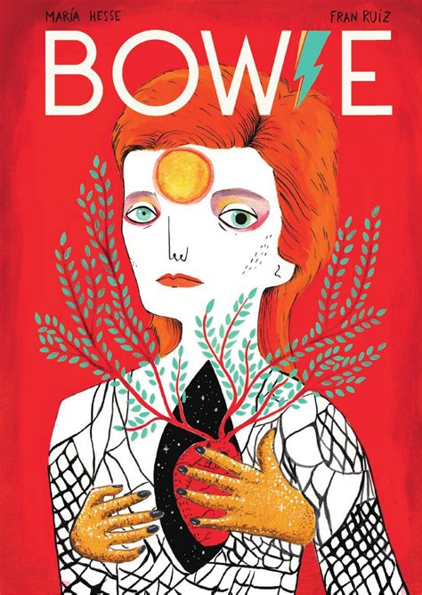 Bowie Par Fran Ruiz Maria Hesse Bande Dessinée Roman Graphique Librairie Du Soleil