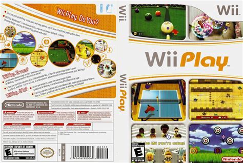 Wii Play Nintendo Wii Game Covers Wii Play Dvd Ntsc F Dvd Covers