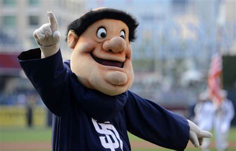 Swinging Friar San Diego Padres Official Mascot