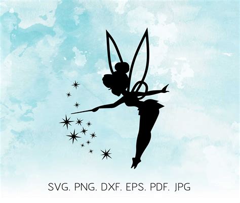 Fairy Svg Tinkerbell Svg Peter Pan Svg Moon Fairy Svg Etsy New Zealand Hot Sex Picture
