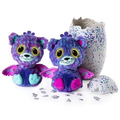 Hatchimals Surprise Peacat Hatching Egg With Surprise Twin