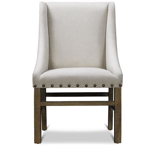 Save on furniture, home décor, & more! White Upholstered Dining Chair Displaying Infinite ...