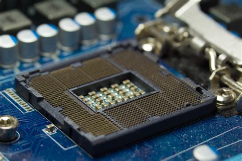 Free Images Board Gadget Blue Tech Processor Cpu Chip