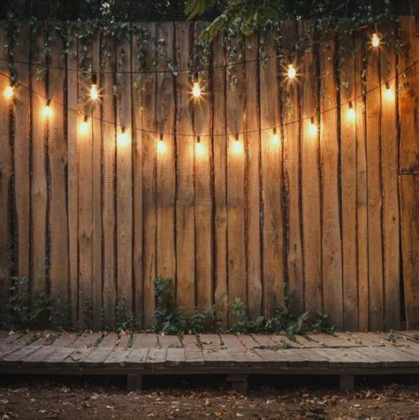 Top 87 Imagen Rustic Wood Background With String Lights