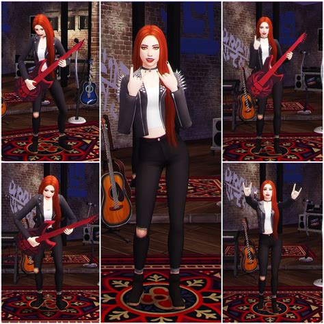 Rock Star Poses The Sims 4 Download Simsdomination