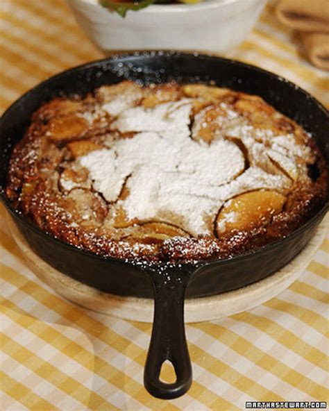 Pancakes In A Cast Iron Skillet