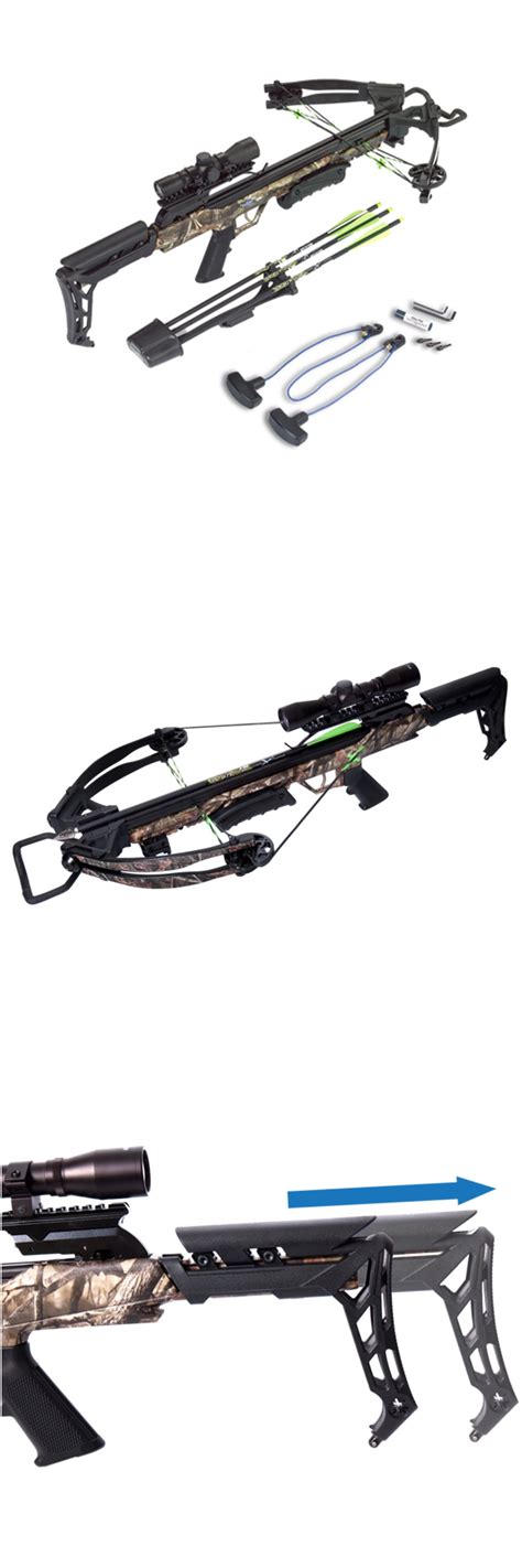 Crossbows 33972 Carbon Express X Force Blade Crossbow Kit Ready To