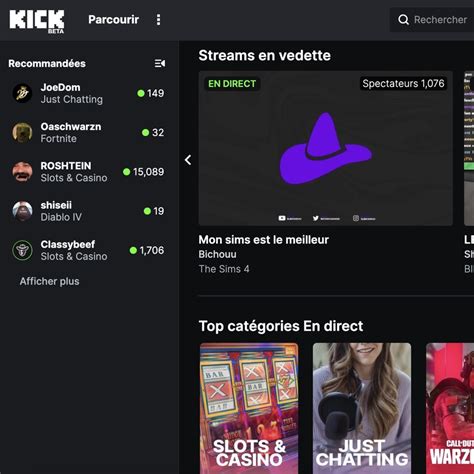 Kick La Plateforme Qui Concurrence Twitch En S Offrant Ses Stars