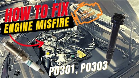 How To Fix Cylinder Misfire On Lexus Is250 Is350 P0301 P0302 P0303