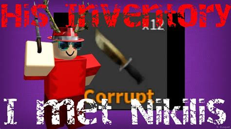 When nikilis added the feature, he wrote how to do it in the description, but since he has changed the description now, i thought i should show you. Roblox Queen Vs Nikilis Murder Mistery 2 - Roblox Robux ...
