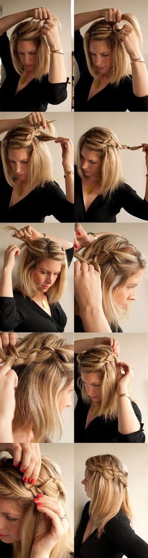 French braid step by step for beginners. 20+ Easy Step By Step Summer Braids Style Tutorials For ...