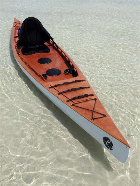 F1430 Fishing Kayak Wood Components Bedard Yacht Design