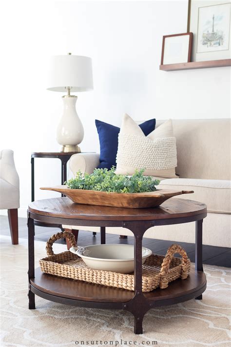 Living Room Ideas With Round Coffee Tables | Baci Living Room