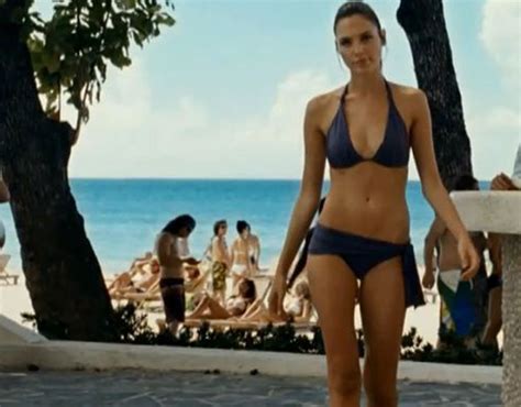 Gal Gadot Looks Hot In A Blue Bikini Wonder Woman Gal Gadot S Sexiest Pictures Celebrity