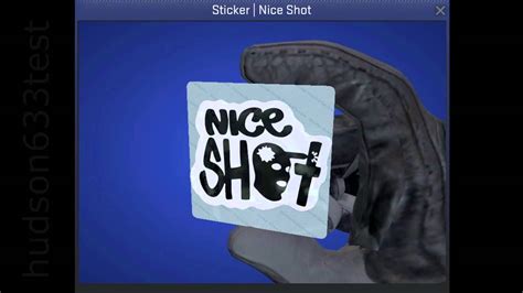 Nice Shot Sticker Csgo Youtube