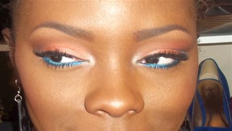 What i like about this look is that it's fairly easy to do but it looks like you spent hours doing your eye makeup. Subtle sunrise look: Orange and blue eyeshadow look! - YouTube