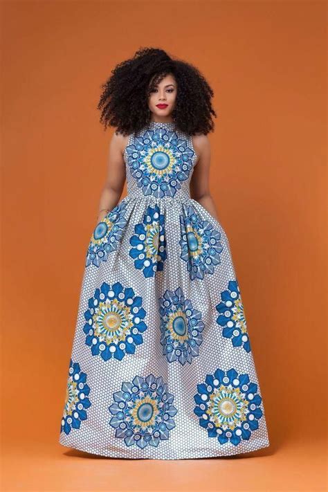 Wakanda Latest Ankara Maxi Dress Styles African Print Maxi Dre