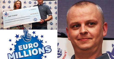 Euromillions Winner Neil Trotter And 10 Others To Scoop