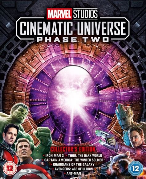 Marvel Studios Cinematic Universe Phase Two Blu Ray Box Set Free