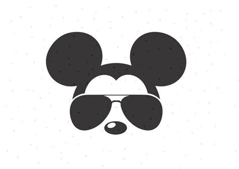 View Mickey Sunglasses Svg Free  Free Svg Files Silhouette And
